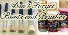 Paints and Brushes